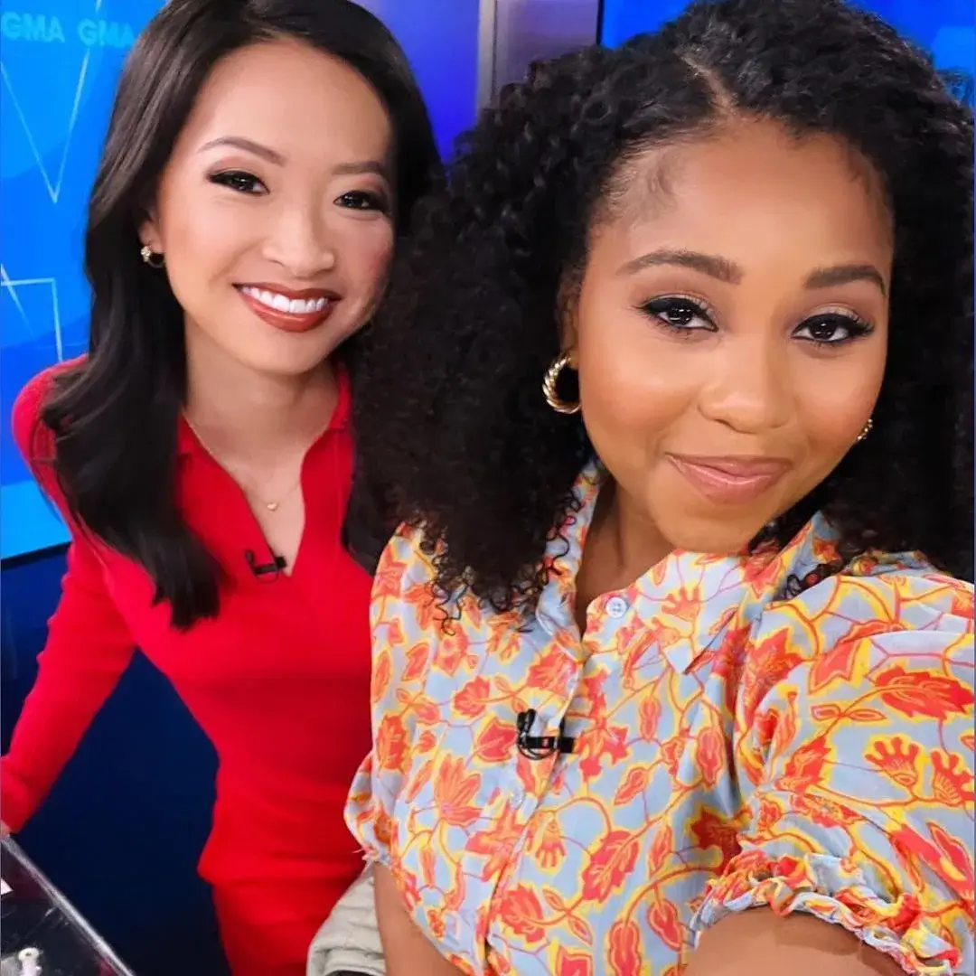 Somara Theodore With fellow Journalist Jaclyn Lee